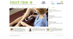 Desktop Screenshot of interxclinic.com